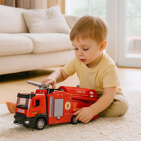 Camion pompier jouet | Réaliste Sons & LumiÚres - JOUET - PRO